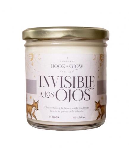 Book and Glow - *Remarkable Worlds* - Vegan Soy Candle - Invisible to the Eyes