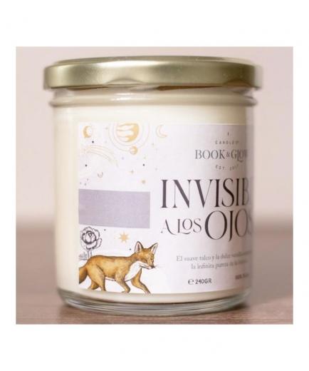 Book and Glow - *Remarkable Worlds* - Vegan Soy Candle - Invisible to the Eyes