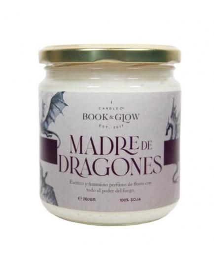 Book and Glow - *Remarkable Worlds* - Vegan Soy Candle - Mother of Dragons
