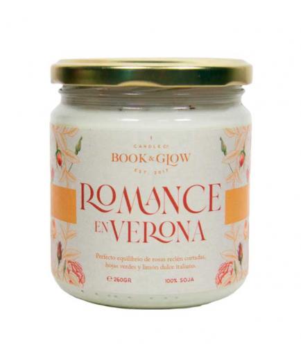 Book and Glow - *Extraordinary Worlds* - Vegan Soy Candle - Romance in Verona