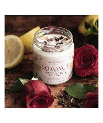 Book and Glow - *Extraordinary Worlds* - Vegan Soy Candle - Romance in Verona