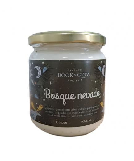 Book and Glow - *Perfect Moments* - Soy Candle - Snowy Forest