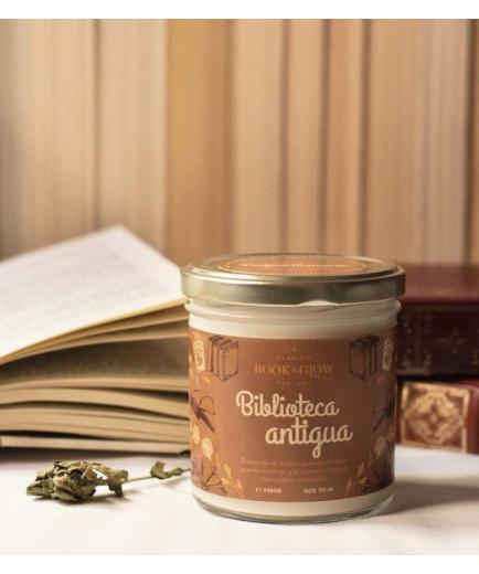 Book and Glow - *Perfect Moments* - Soy Candle - Biblioteca antigua