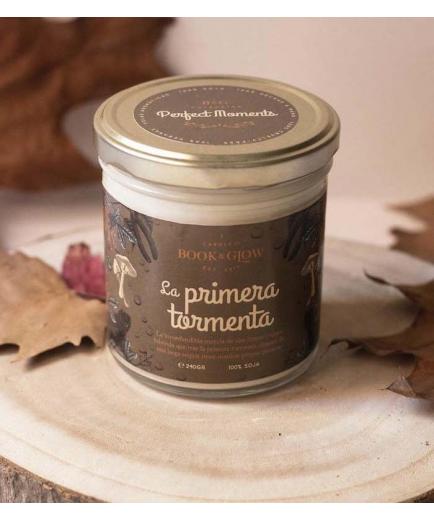 Book and Glow - *Perfect Moments* - Soy Candle - La primera tormenta