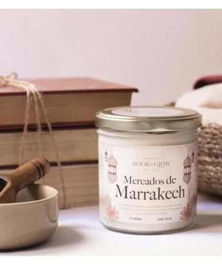 Book and Glow - *Wanderlust* - Soy Candle - Mercados de Marrakech