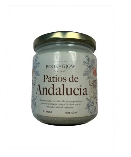 Book and Glow - Wanderlust collection - Soy candle - Patios de Andalucía
