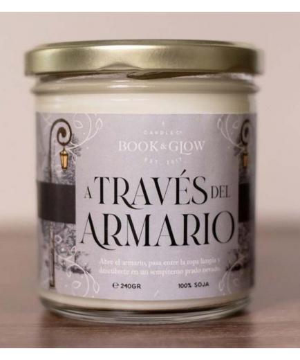 Book and Glow - Extraordinary Worlds Collection Soy Candle - Through the Wardrobe