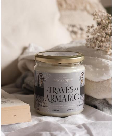 Book and Glow - Extraordinary Worlds Collection Soy Candle - Through the Wardrobe