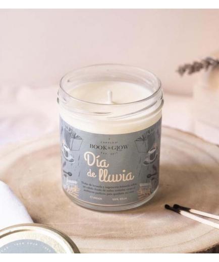 Book and Glow - *Perfect Moments* - Soy candle - Día de lluvia