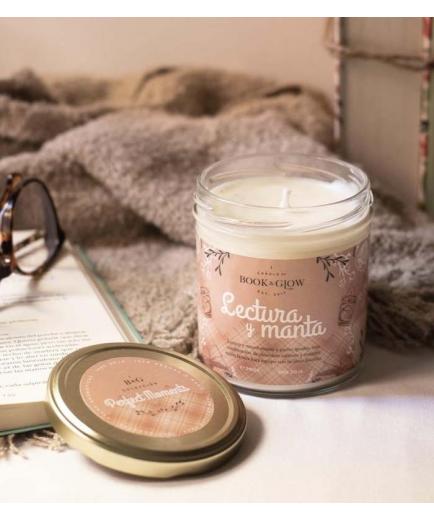 Book and Glow - Perfect Moments Collection Soy Candle - Reading and Blanket
