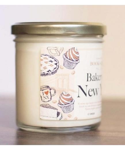 Book and Glow - Wanderlust collection soy candle - Bakery in New York