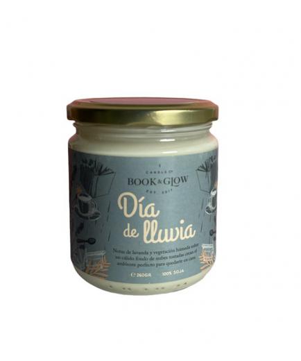 Book and Glow - Perfect Moments Collection - Soy candle - Día de lluvia