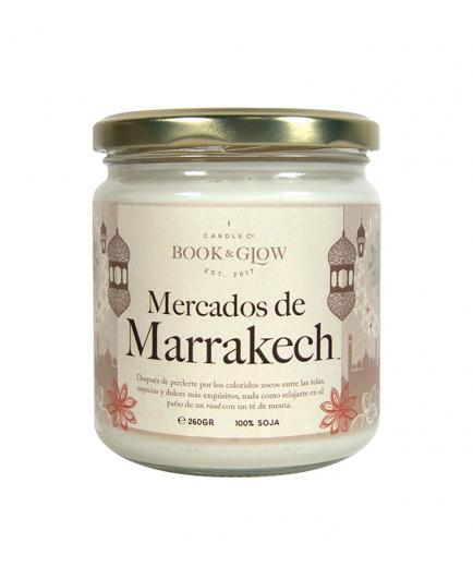Book and Glow - *Wanderlust* - Soy Candle - Mercados de Marrakech