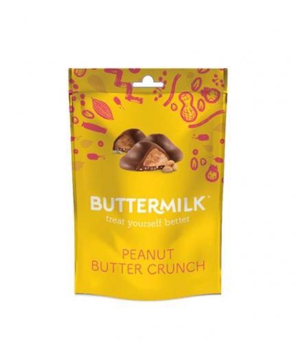 Buttermilk - Crunchy chocolate bites filled with vegan peanut butter - 100g