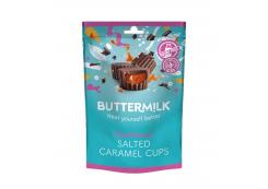Buttermilk - Vegan creamy chocolate bites filled with salted caramel - 100g