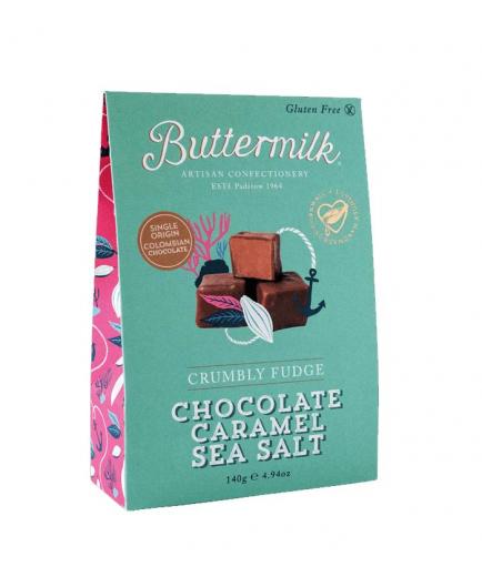 Buttermilk - Chocolate Coated Salted Soft Caramel Candies - 140g