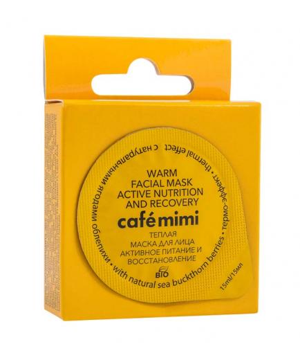 Café Mimi - Mascarilla facial templada - Nutrición activa y recuperación