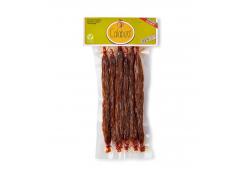 Calabizo - Chorizo vegano picante 100% vegetal - 6 unidades