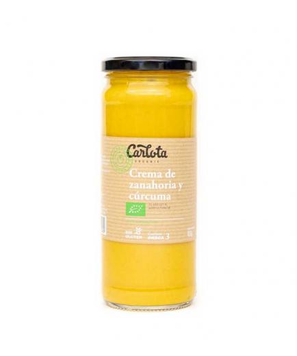 Carlota Organic - Organic carrot and turmeric cream 450g