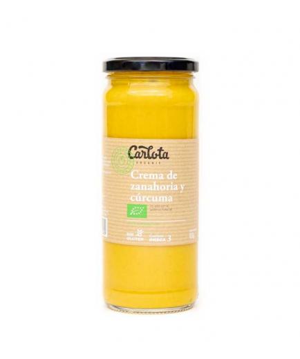 Carlota Organic - Crema de zanahoria y cúrcuma Bio 450g