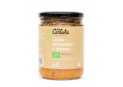 Carlota Organic - Guiso de lentejas y quinoa Bio 425g