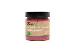 Carlota Organic - Paté untable de remolacha y rábano picante Bio 180g