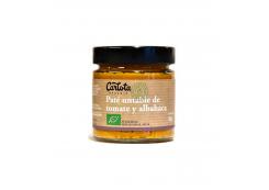 Carlota Organic - Bio tomato and basil spreadable pâté 180g