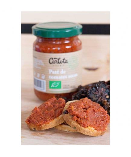 Carlota Organic - Paté vegano de tomates secos Bio 140g