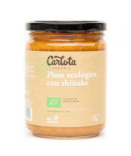 Carlota Organic - Organic pisto with gluten-free shiitake 425g