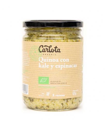 Carlota Organic - Quinoa con kale y espinacas Bio 425g