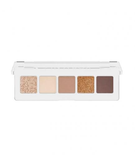 Catrice - Paleta de sombras mini 5 In a Box - 010: Golden Nude Look