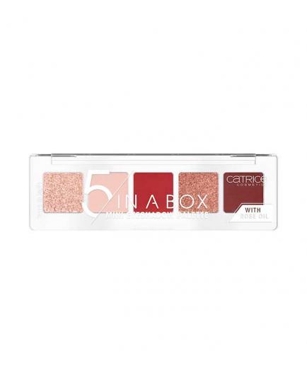 Catrice - Mini Eyeshadow Palette 5 In a Box - 060: Vivid Burgundy Look