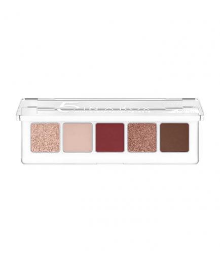 Catrice - Mini Eyeshadow Palette 5 In a Box - 060: Vivid Burgundy Look
