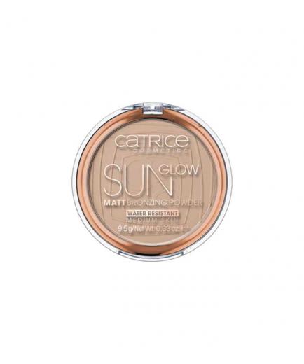 Catrice - Polvos bronceadores Mate Sun Glow - 030: Medium Bronze
