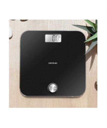 Cecotec - Báscula de baño Surface Precision EcoPower 10000 Healthy - Black