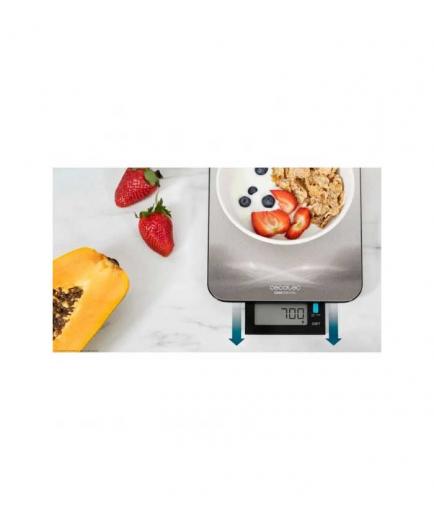 Cecotec - Báscula de cocina waterproof Cook Control 9000