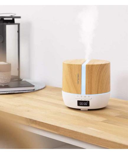 Cecotec - Humidificador PureAroma 550 Connected - White woody