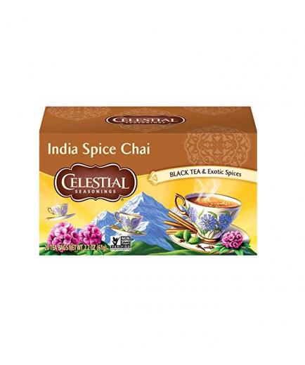 Celestial Seasonings - Infusión 20 bolsitas - Chai