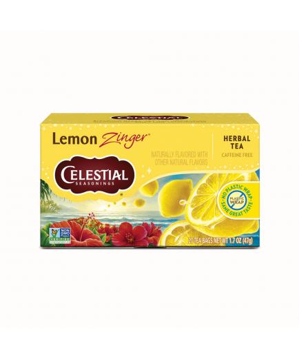 Celestial Seasonings - Infusión 20 bolsitas - Lemon Zinger