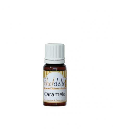 Chefdelice - Liquid flavor gluten free 10ml - Caramel