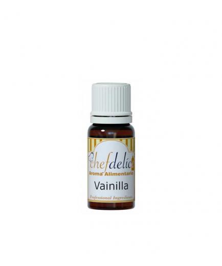 Chefdelice - Aroma líquido sin gluten 10ml - Vainilla