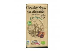 Chocolates Solé – Dark chocolate with almonds 73% cocoa