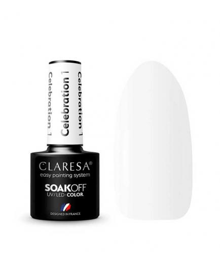 Claresa - *Celebration* - Semi-permanent nail polish Soak off - 01
