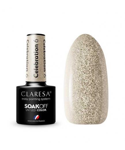 Claresa - *Celebration* - Semi-permanent nail polish Soak off - 06