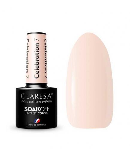 Claresa - *Celebration* - Semi-permanent nail polish Soak off - 07