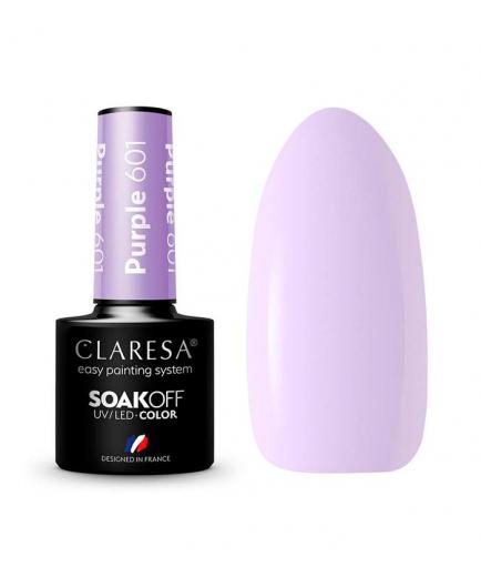 Claresa - Esmalte semipermanente Soak off - 601:  Purple