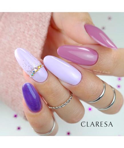 Claresa - Semi-permanent nail polish Soak off - 601:  Purple
