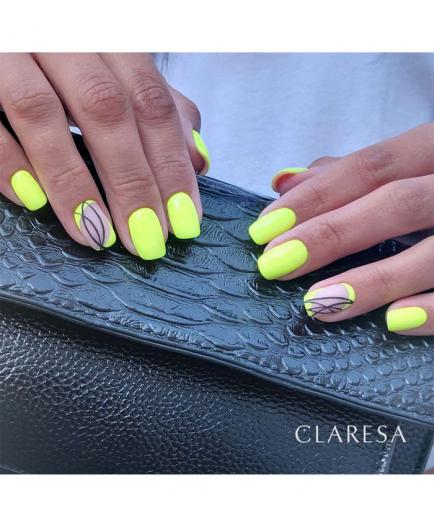 Claresa - Semi-permanent nail polish Soak off - 01: Fluo