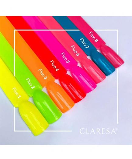 Claresa - Semi-permanent nail polish Soak off - 01: Fluo