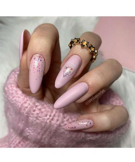 Claresa - Semi-permanent nail polish Soak off - 02: Glitter